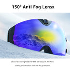4K Camera Smart Ski Goggles, 24M Photo, Anti-Fog - Skyshot