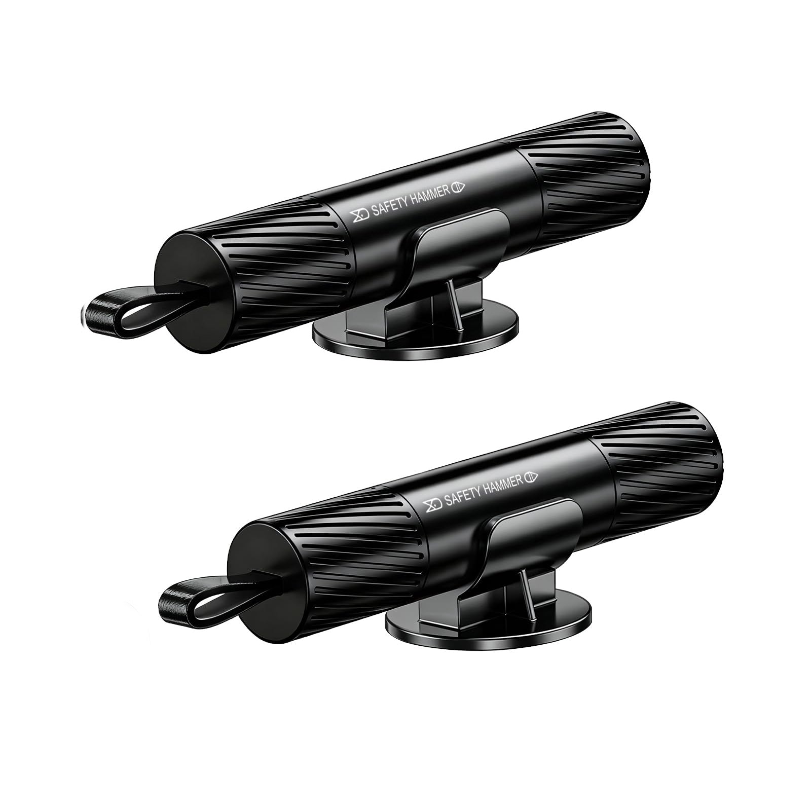 2 Pack 2026 Upgraded Safety Hammer,Safe Hammer Glass Breaker Under Water,Seatbelt Cutter Window Breaker Emergency Escape Tool
