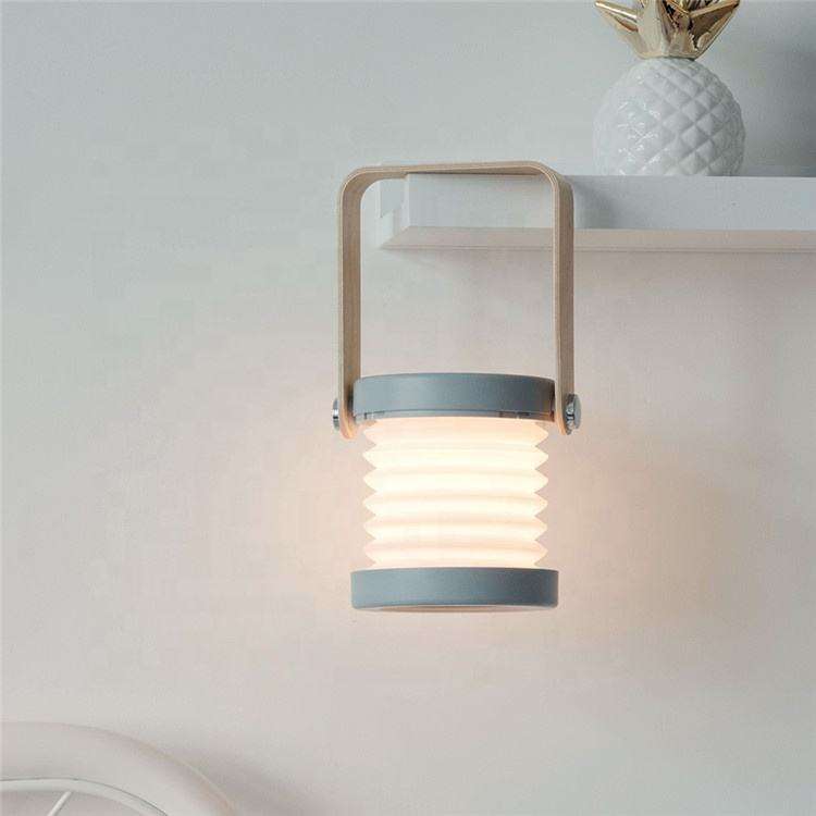 Retro folding desk lamp，Touch lamp, charging night light, reading portable lantern, lamp for home use, Christmas lamp