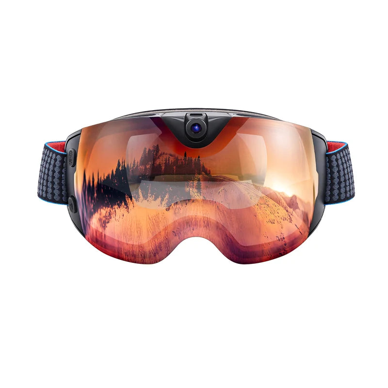 4K Camera Smart Ski Goggles, 24M Photo, Anti-Fog - Skyshot