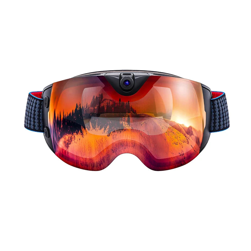 4K Camera Smart Ski Goggles, 24M Photo, Anti-Fog - Skyshot