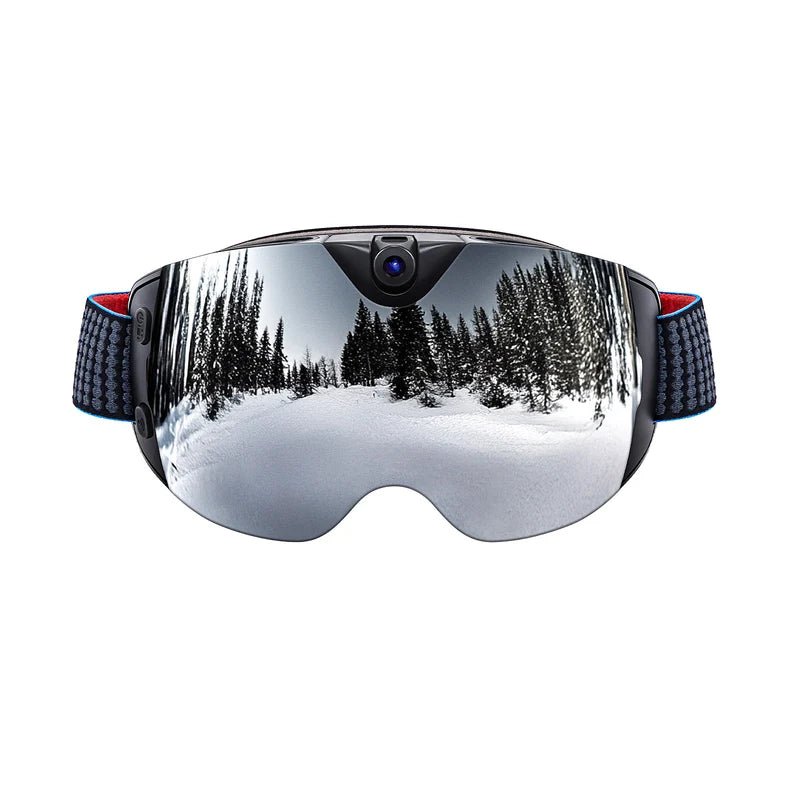 4K Camera Smart Ski Goggles, 24M Photo, Anti-Fog - Skyshot