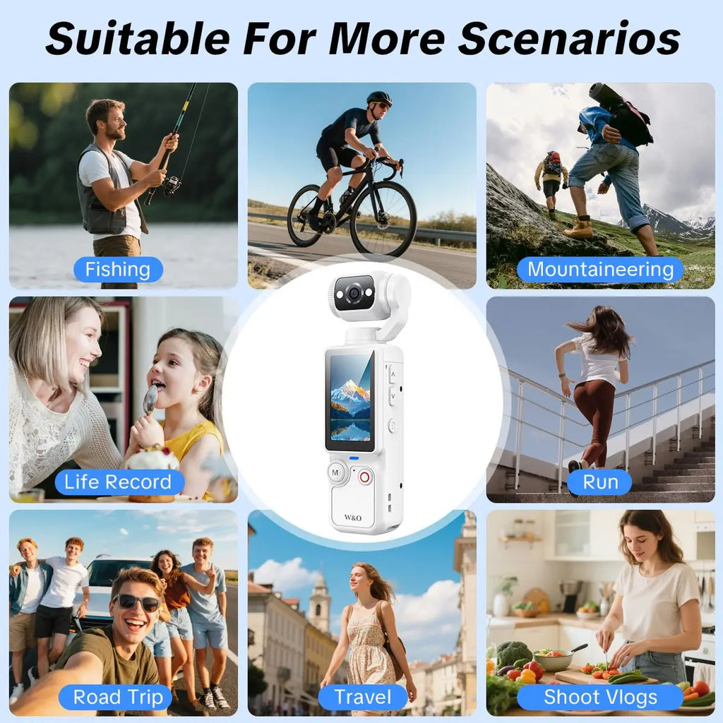 Q7 Upgraded Vlogging Camera with 32GB Card, Video Recorder, Digital Vlogging Camera with 180° Rotating Lens, Full Body Camera for Vlogging, Travel & Daily Life Recording, Camcorder, The best gift