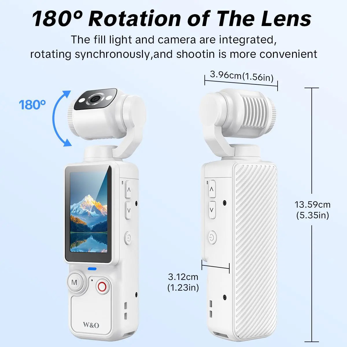 Q7 Upgraded Vlogging Camera with 32GB Card, Video Recorder, Digital Vlogging Camera with 180° Rotating Lens, Full Body Camera for Vlogging, Travel & Daily Life Recording, Camcorder, The best gift