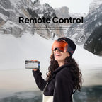 4K Camera Smart Ski Goggles, 24M Photo, Anti-Fog - Skyshot